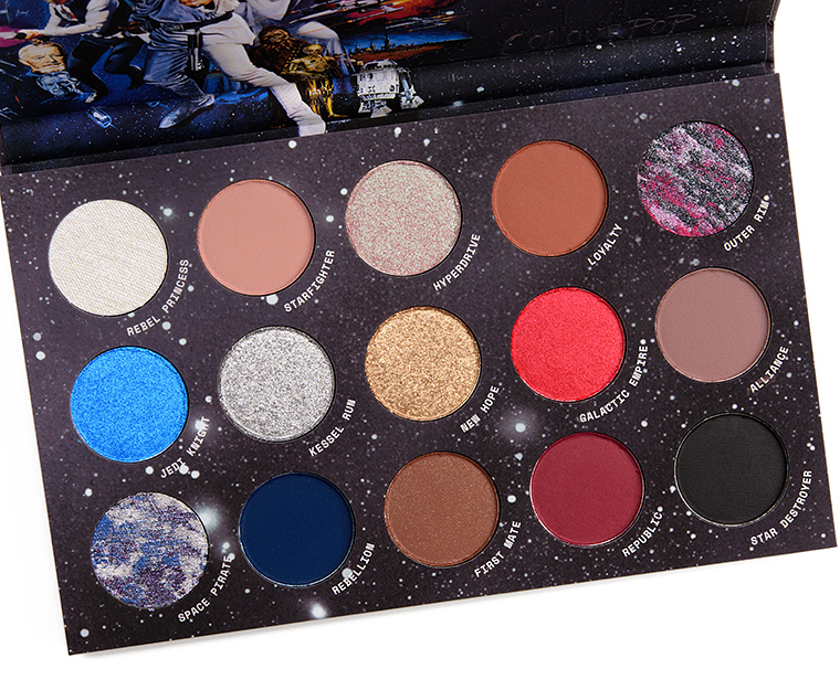 ColourPop Star Wars 15-Pan Shadow Palette