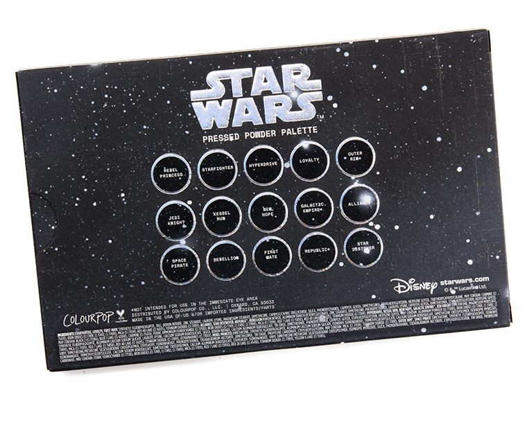 ColourPop Star Wars 15-Pan Shadow Palette