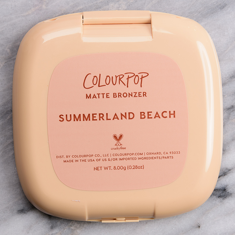 ColourPop Summerland Beach Matte Bronzer