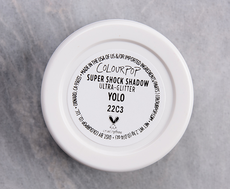ColourPop YOLO Super Shock Shadow