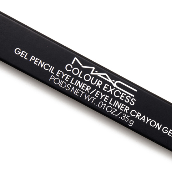 MAC Colour Excess Gel Pencil Swatches (x12)