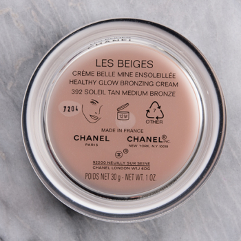 Chanel Soleil Tan Medium Bronze (392) Cream Bronzer Review & Swatches