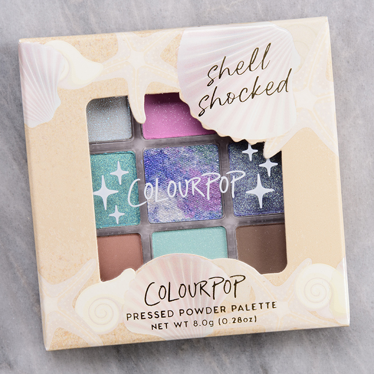 ColourPop Shell Shocked 9-Pan Shadow Palette (Plastic)