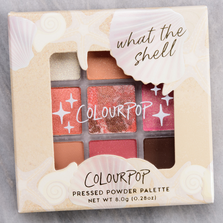 ColourPop What the Shell 9-Pan Shadow Palette (Plastic)