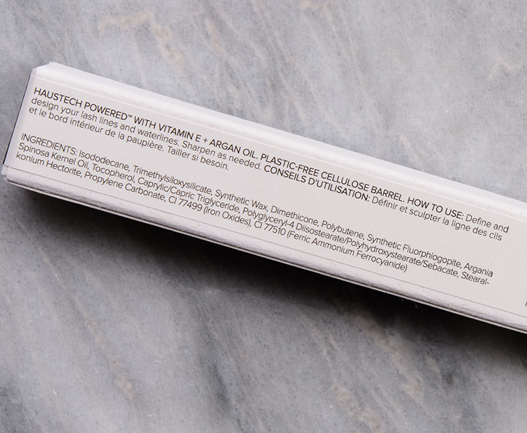 Haus Labs Black Onyx Matte Optic Intensity Eyeliner Pencil