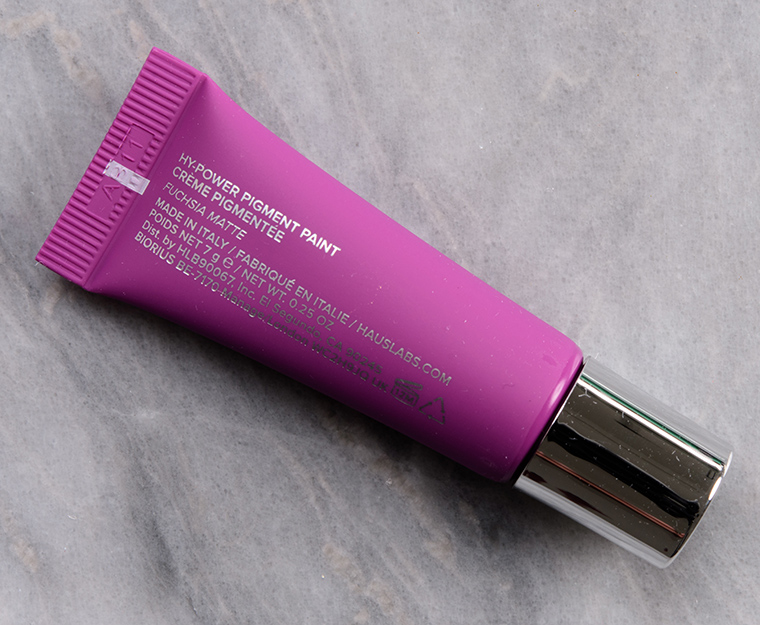 Haus Labs Fuchsia Matte Hy-Power Pigment Paint