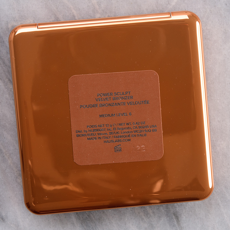 Haus Labs Medium Level 6 Power Sculpt Velvet Bronzer