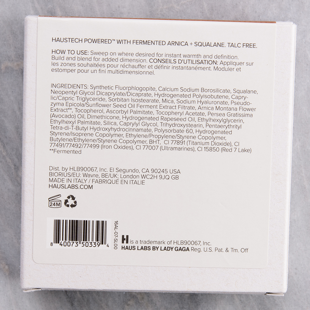 Haus Labs Medium Level 7 Power Sculpt Velvet Bronzer