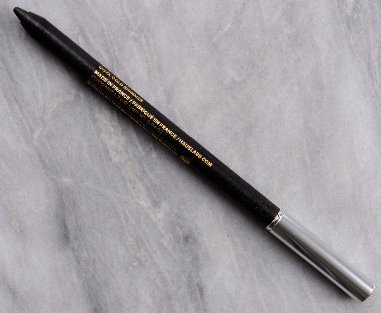 Haus Labs Onyx Gold Shimmer Optic Intensity Eyeliner Pencil