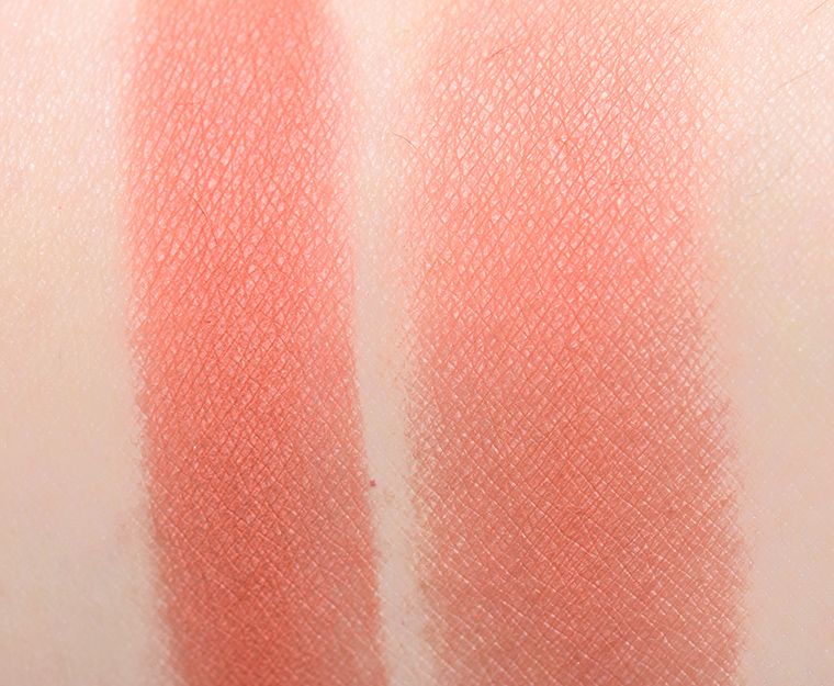 <p class="text-center">Pat McGrath Cosmic Coral (Left) Divine Blush</p>