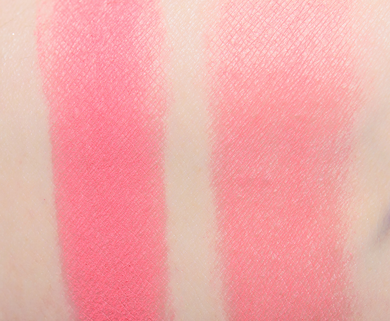 <p class="text-center">Pat McGrath Cosmic Coral (Right) Divine Blush</p>