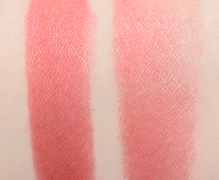 <p class="text-center">Pat McGrath Paradise Glow (Right) Divine Blush</p>