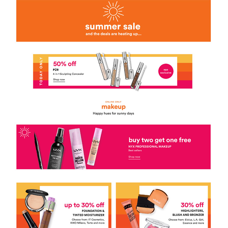 Ulta Summer Sale: Up to 30% Off