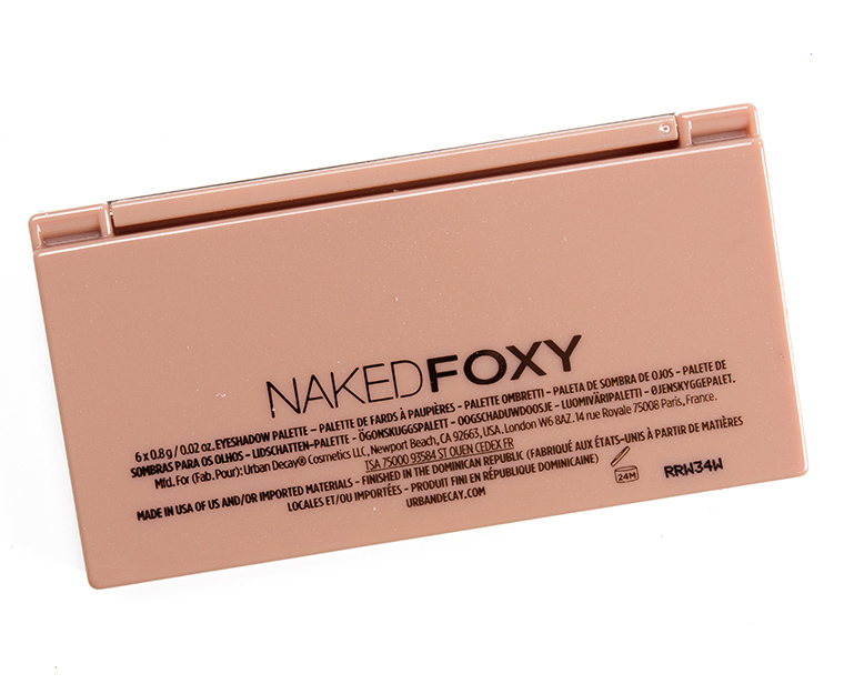 Urban Decay Foxy Naked Your Way Mini Eyeshadow Palette