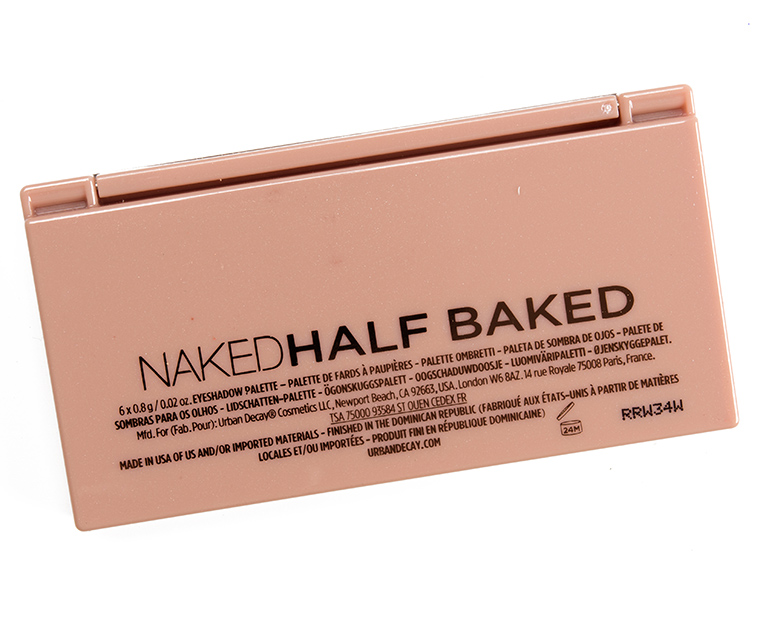 Urban Decay Half Baked Naked Your Way Mini Eyeshadow Palette
