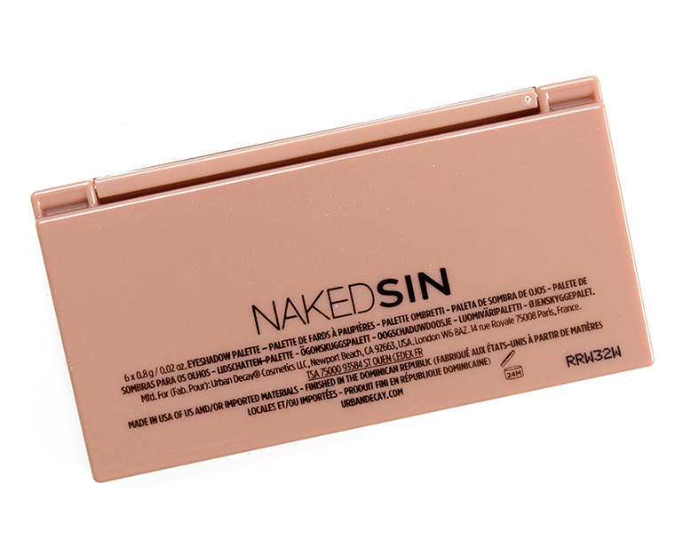 Urban Decay Sin Naked Your Way Mini Eyeshadow Palette