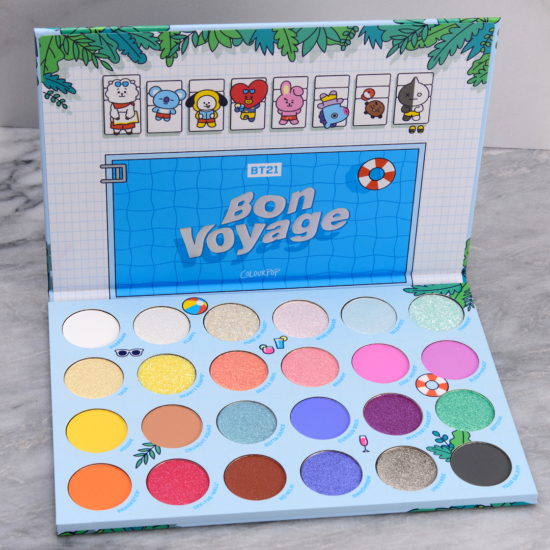 ColourPop Bon Voyage 24-Pan Pressed Powder Shadow Palette