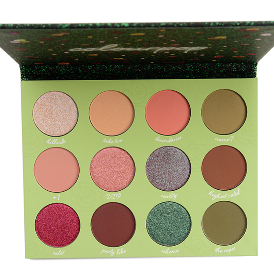 ColourPop On the List 12-Pan Pressed Powder Shadow Palette