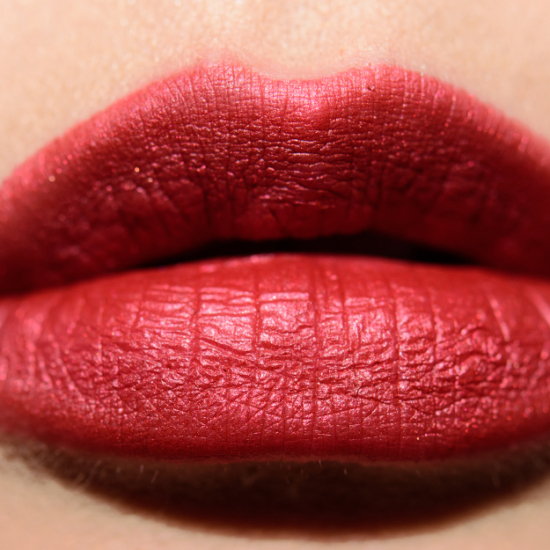 Guerlain Rouge G Velvet Metallic Lipstick Noble Burgundy (888)