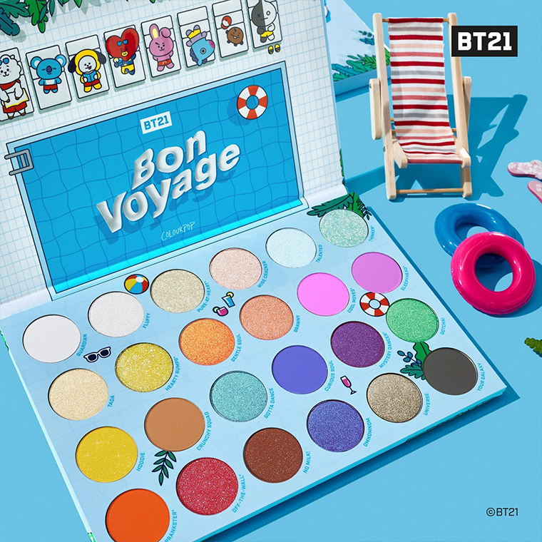 ColourPop x BT21 (by BTS) Collection Launches July 14th w/More Photos!