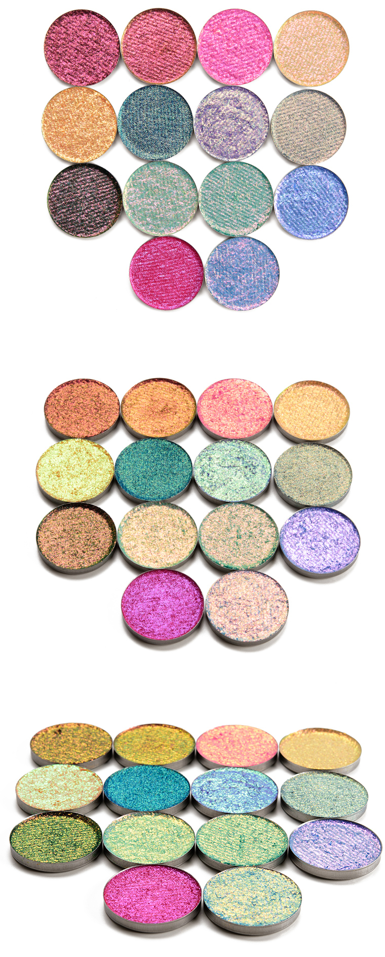 Terra Moons Summer 2022 Multichrome Eyeshadow Swatches