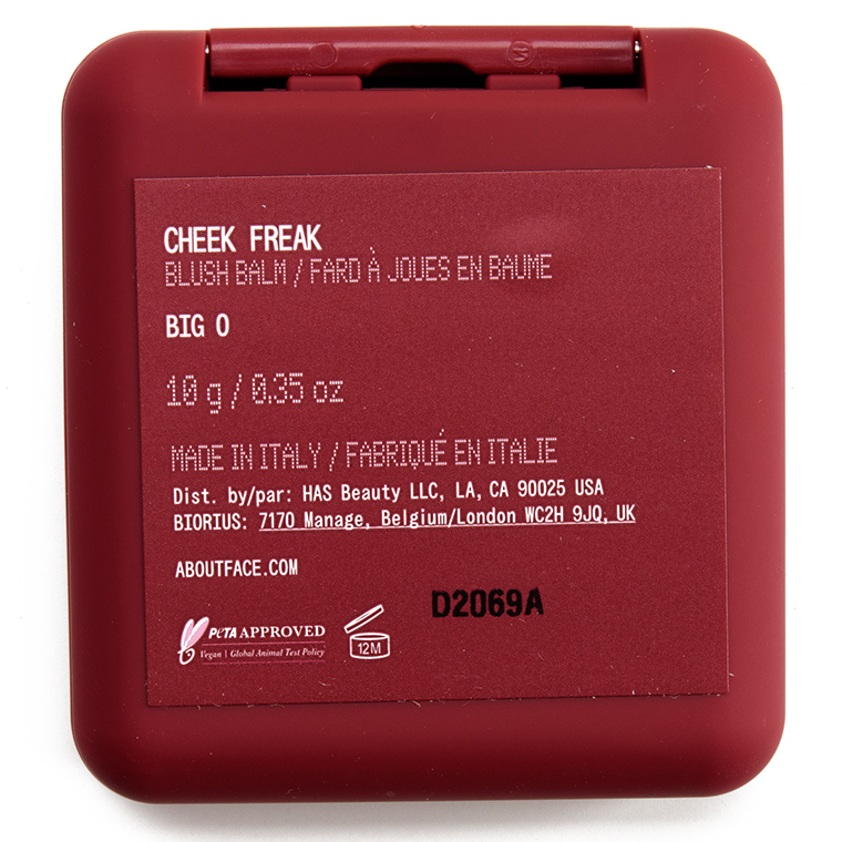 About Face Big O Cheek Freak Blush Balm
