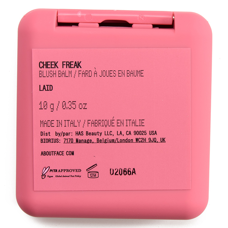 About Face Laid Cheek Freak Blush Balm