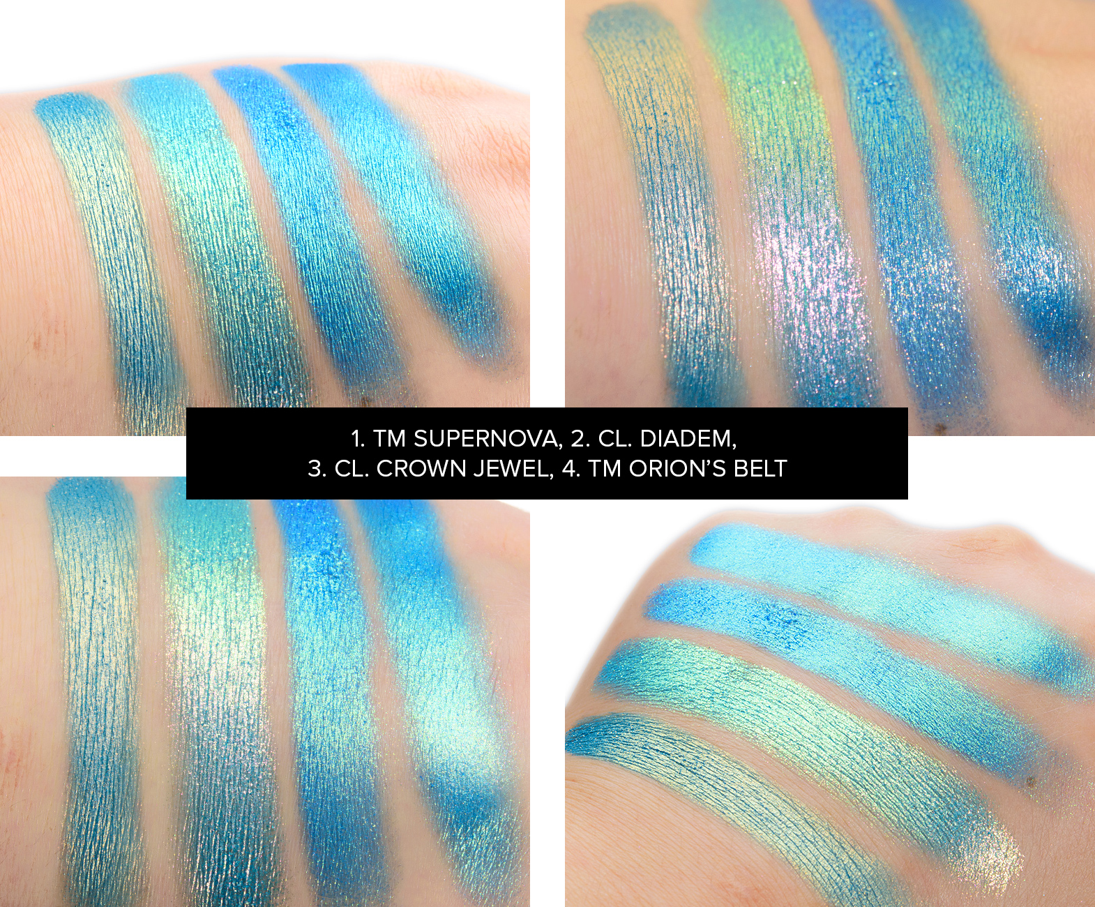 Clionadh Diadem Glitter Vibrant Multichrome Eyeshadow