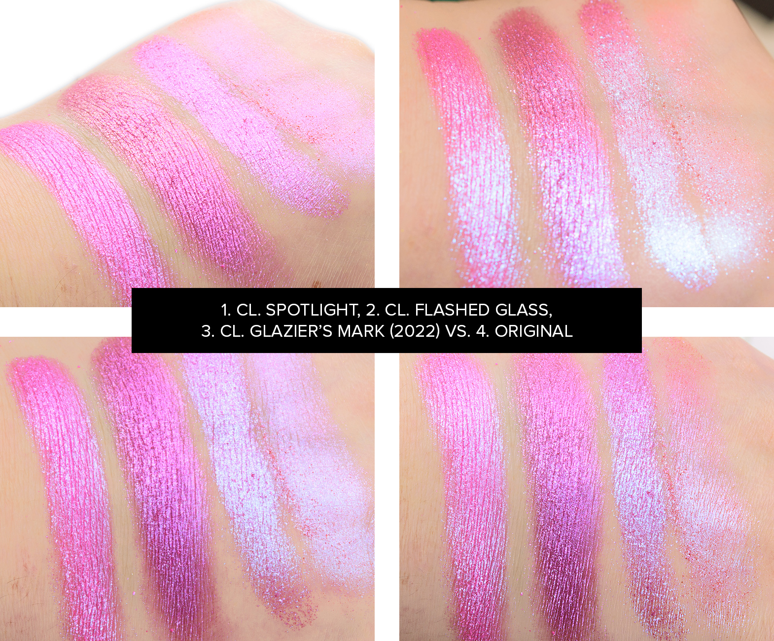 Clionadh Flashed Glass Electric Multichrome Pressed Pigment