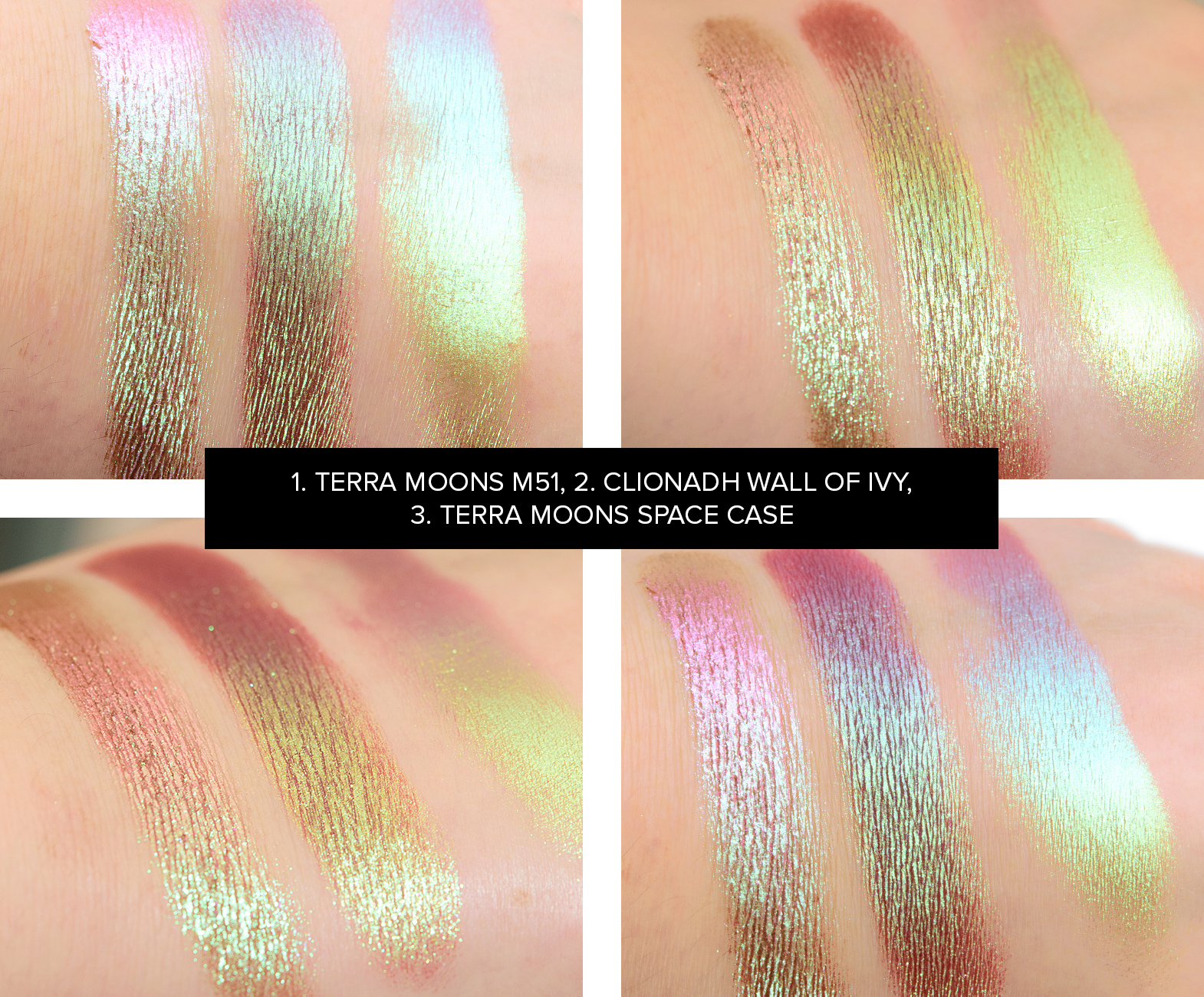 Clionadh Wall of Ivy Earth Vibrant Multichrome Eyeshadow