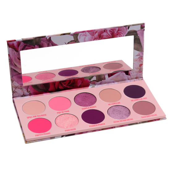 Give Me Glow Palette Swatches Bad Witch Club, Vivid Rose, Two Moods