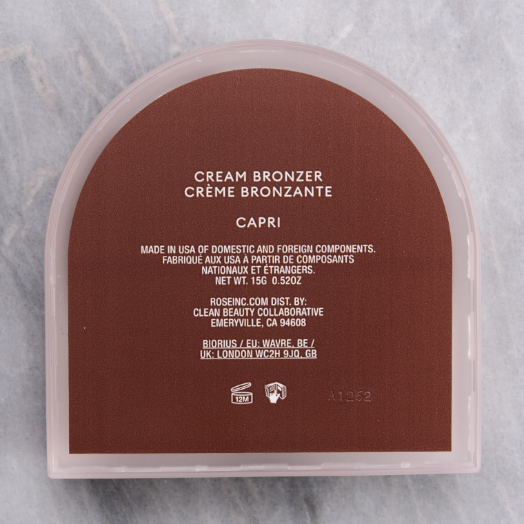 Rose Inc Capri Solar Infusion Soft-Focus Cream Bronzer