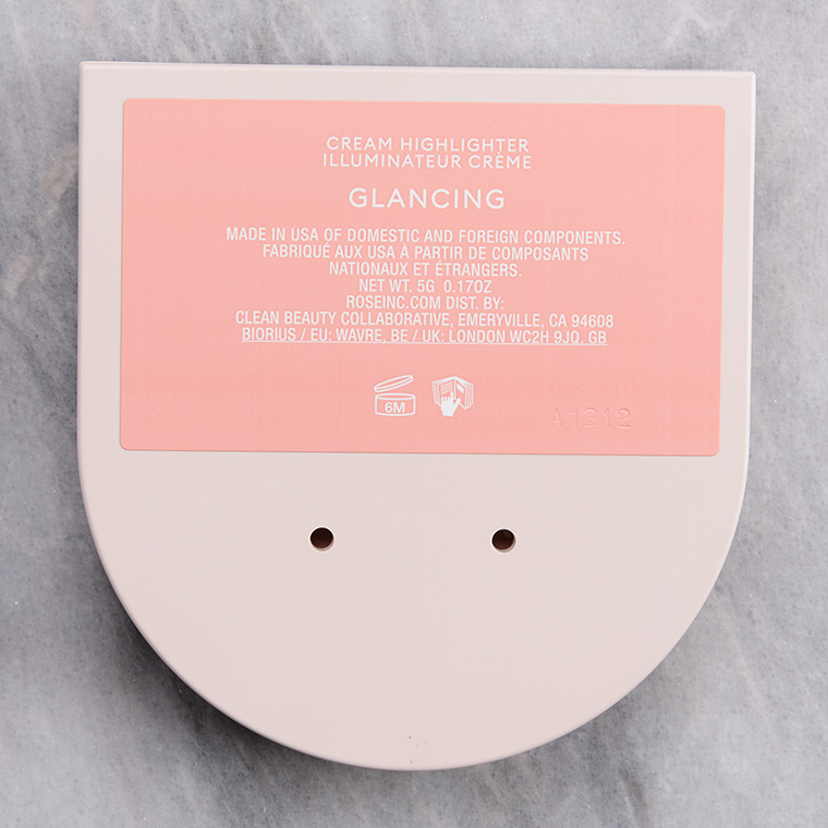Rose Inc Glancing Solar Radiance Hydrating Cream Highlighter