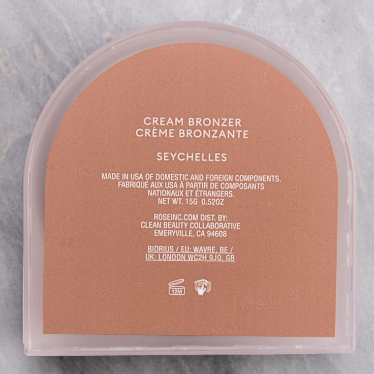 Rose Inc Seychelles Solar Infusion Soft-Focus Cream Bronzer
