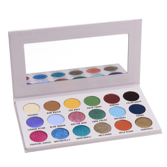 Sydney Grace 18-Pan Eyeshadow Palette TropiColor