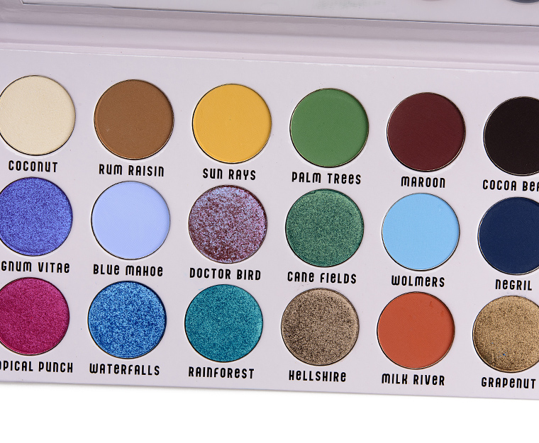 Sydney Grace TropiColor 18-Pan Eyeshadow Palette