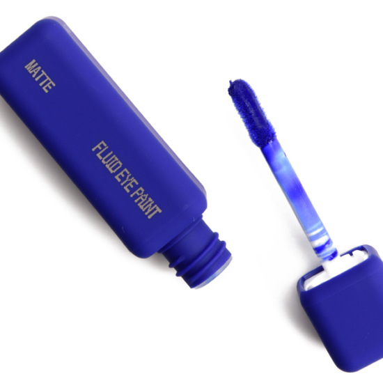 About Face No Queen Blues Matte Fluid Eye Paint