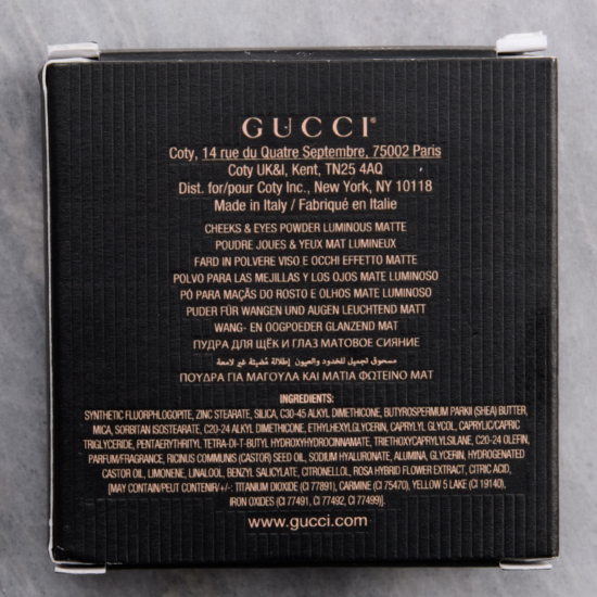 Gucci Beauty Luminous Matte Blush • Blush Review & Swatches