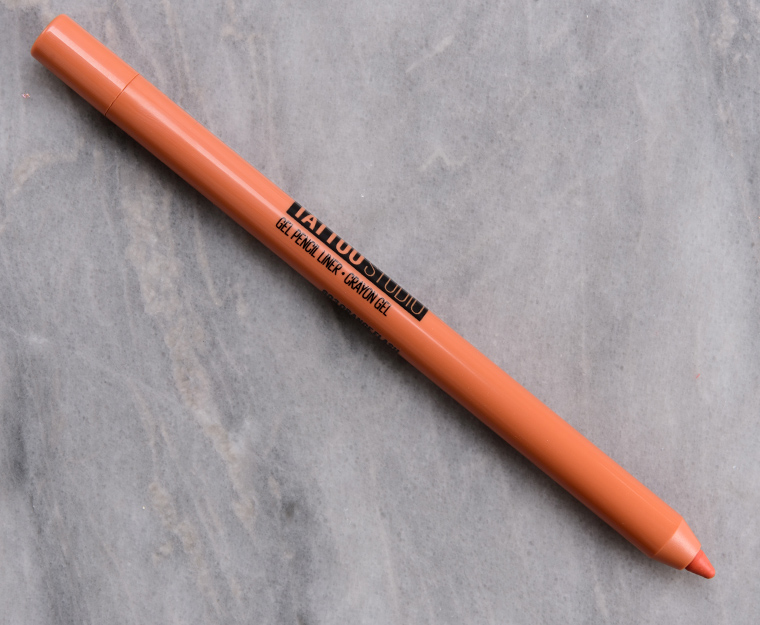 Maybelline Orange Flash TattooStudio Longwear Neon Eyeliner