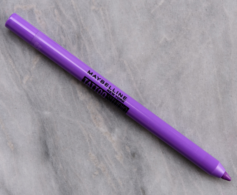 Maybelline Purple Pop TattooStudio Longwear Neon Eyeliner