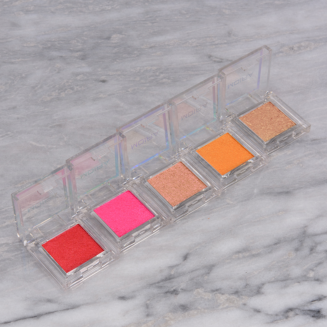 Moira Lucent Cream Shadow Swatches (x25)