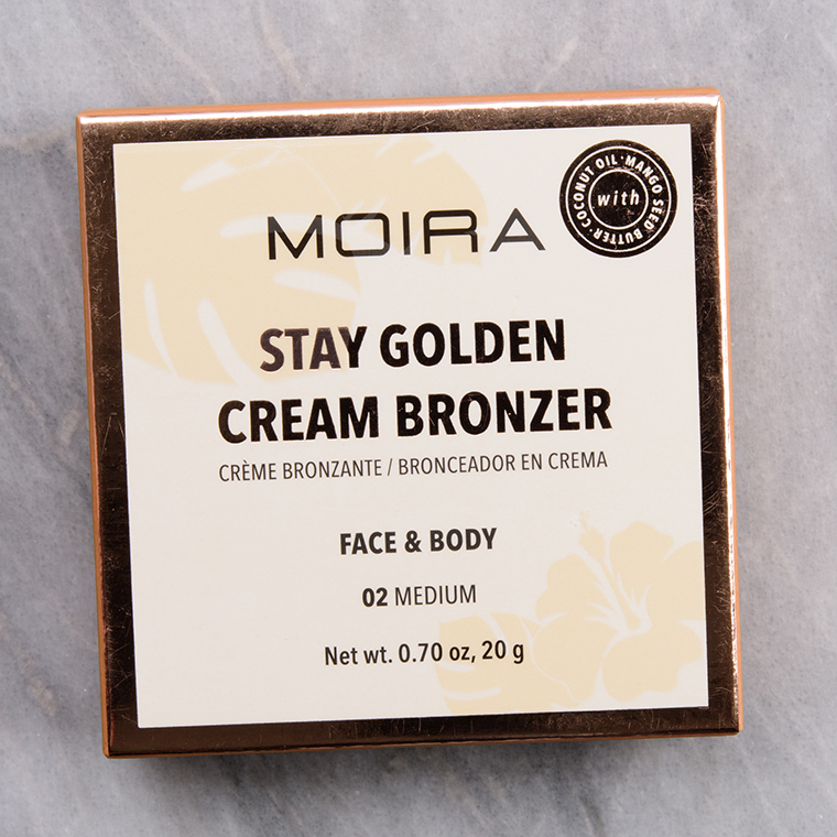 Moira Medium Stay Golden Cream Bronzer