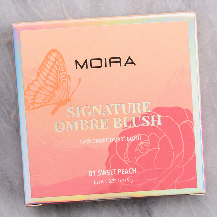 Moira Sweet Peach Signature Ombre Blush