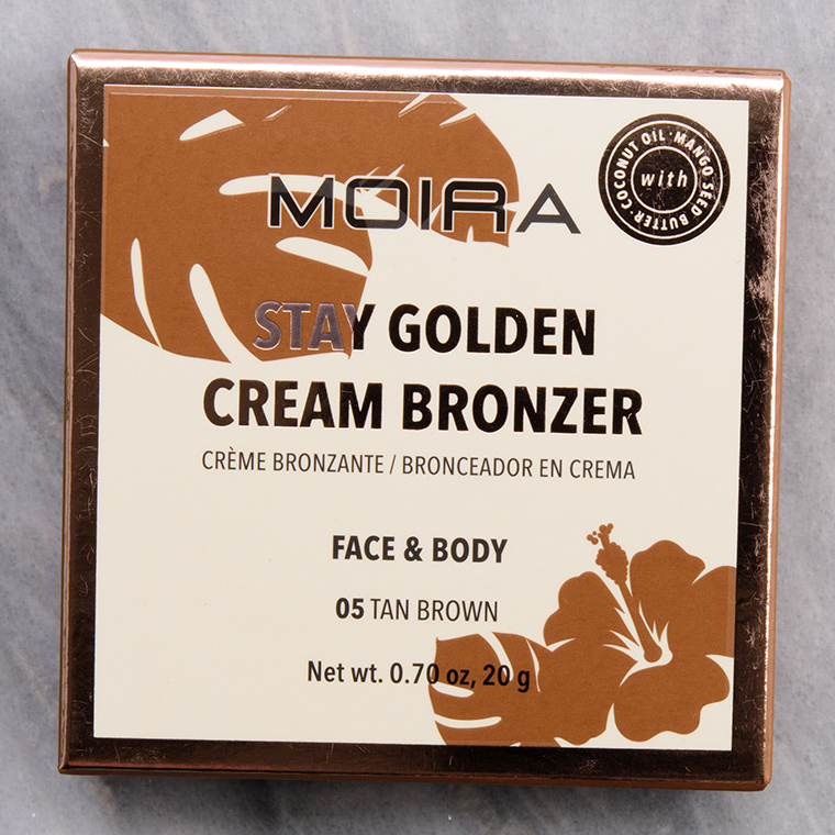 Moira Tan Brown Stay Golden Cream Bronzer