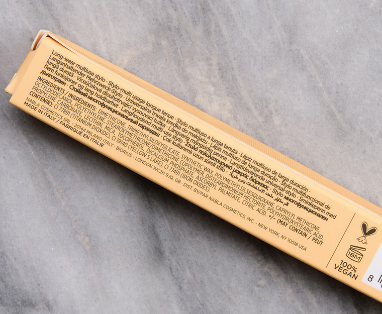 NABLA Cosmetics Apricot Cupid's Arrow Longwear Stylo