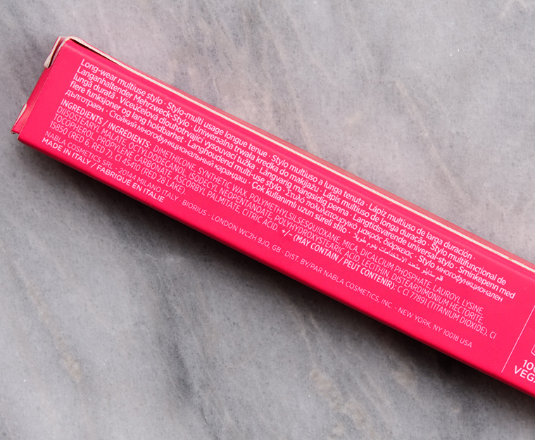 NABLA Cosmetics Dragon Fruit Cupid's Arrow Longwear Stylo