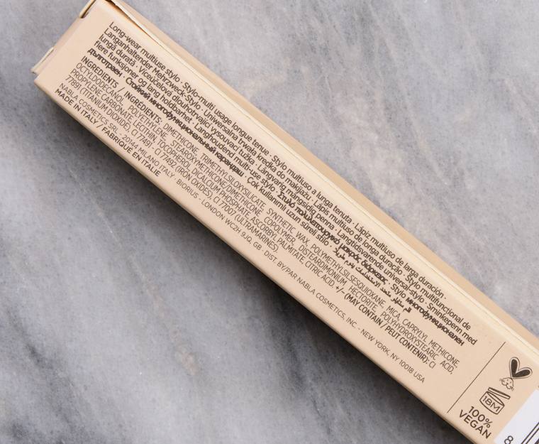 NABLA Cosmetics Ivory Cupid's Arrow Longwear Stylo