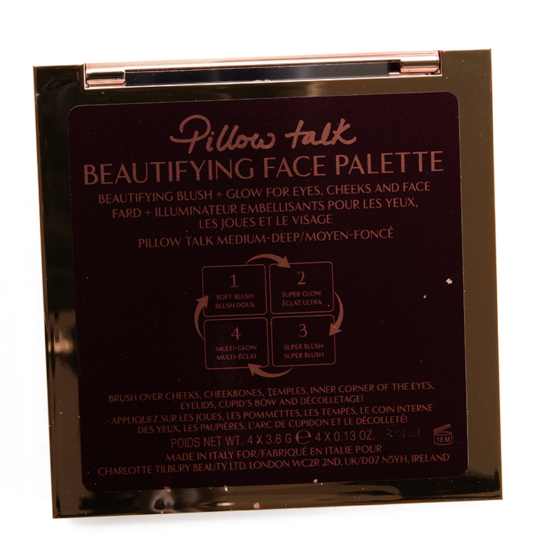 Charlotte Tilbury Pillow Talk MediumDeep Beautifying Face Palette