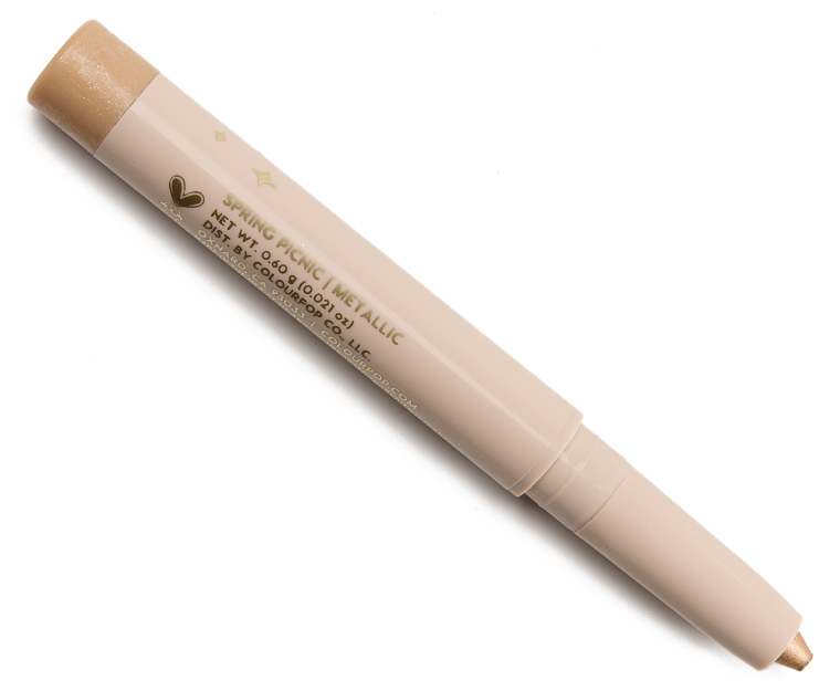 ColourPop Spring Picnic Metallic Shadow Stix