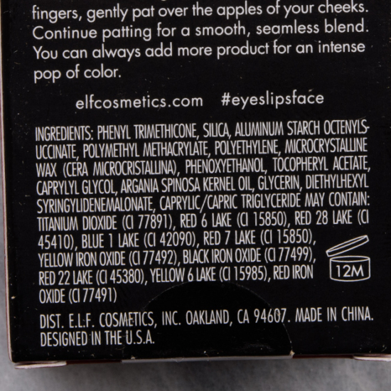 elf Bali Putty Blush Review & Swatches